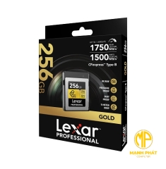 Thẻ nhớ CFexpress Lexar (LCXEXPR256G-RNENG) Professional 256GB Type B GOLD Series 