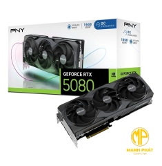 VGA PNY GeForce RTX™ 5080 Overclocked Triple Fan (VCG508016TFXPB1-O)