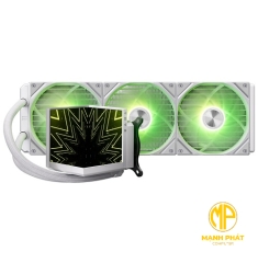 Tản nhiệt nước TRYX Stage 360 AIO White (L-S360A-DM3M-G0W) LCD Display ARGB 360mm Trắng