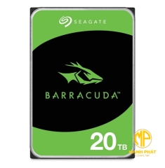 Ổ cứng HDD Seagate Baracuda 20T 512e SATA 6Gb/s 7200RPM 512MB 3.5in (ST20000DM001)