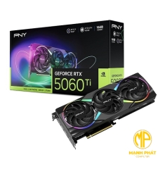  VGA PNY GeForce RTX™ 5060 Ti 16GB EPIC-X RGB™ Overclocked Triple Fan (VCG5060T16TFXXPB1-O)