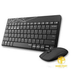 Bộ bàn phím và chuột không dây đa chế độ Rapoo 8000GT
