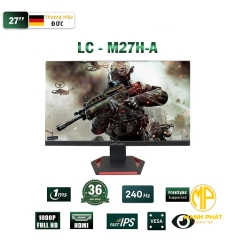 Màn hình Gaming LC-POWER LC-M27H-A Fast IPS 240Hz FHD chân đế công thái học