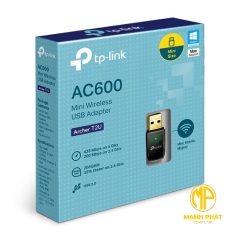 USB Wi-Fi Băng Tần Kép AC600 TP-Link T2U 