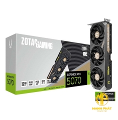 VGA RTX5070 12G DR7 ZOTAC GAMING SOLID OC 3 FAN