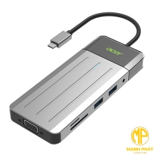Hub chuyển đổi Acer USB-C 9 in 1 (ZL.DCK11.005)