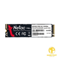 Ổ cứng thể rắn SSD Netac N930E Pro PCIe 3 x4 M.2 2280 NVMe 256GB NT01N930E-256G-E4X