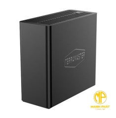 Thiết bị lưu trữ DAS TERRAMASTER D4 SSD 4 Bay USB4 40Gbps (PCIe NVMe M.2 2280 SSD), hỗ trợ 32 TB (8TB SSD x 4)