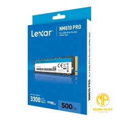 Ổ cứng SSD Lexar NM610 PRO M.2 PCIe Gen3 x4 NVMe 500GB (LNM610-500RB)