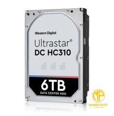 Ổ Cứng HDD WD Ultrastar 6TB SATA iii 3.5 inch DC HC310| HUS726T6TALE6L4 Mp