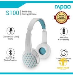 Tai nghe không dây chụp tai Rapoo S100