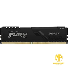 Bộ nhớ trong KF436C17BB/8 | Kingston DDR4 8GB 3600 Mhz  CL17 DIMM FURY Beast Black