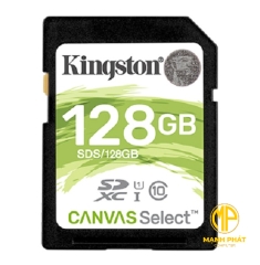 Thẻ nhớ 128GB Kingston SD Canvas Select Class 10 80R SDS/128GB