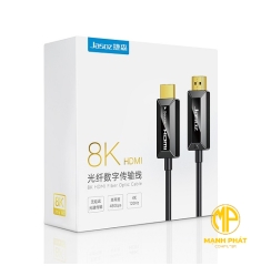 Cáp HDMI 8K JASOZ A133 (25m) T-A310 Cáp HDMI 2.1 Sợi Quang Hỗ Trợ 8K/60Hz,4K/120Hz HDR
