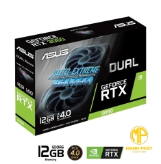 VGA ASUS Dual GeForce RTX 3060 V2 12GB GDDR6 (DUAL-RTX3060-12G-V2)