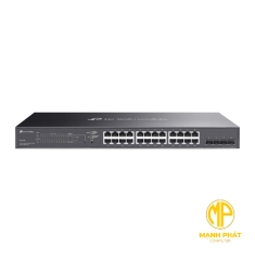 Bộ chuyển mạch thông minh SG2428P Omada 28 cổng Gigabit với 24 cổng PoE+