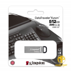 USB Kingston (DTKN/512GB) 512GB DataTraveler Kyson 200MB/s Metal USB 3.2 Gen 1