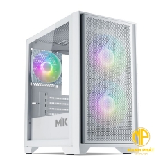 VỎ CASE MIK MORAX 3FA WHITE (M-ATX / ITX 3 Fan ARBB Màu Trắng)
