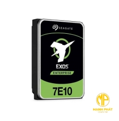 Ổ cứng HDD Seagate Exos 7E10 HDD 3.5 SATA 512E/4KN| Dung lượng 6000Gb (6TB)/ 512E/4KN Disc format/ 256MB cache/ 7200rpm| ST6000NM019B