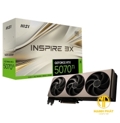 VGA MSI GeForce RTX 5070 Ti 16G INSPIRE 3X OC PLUS