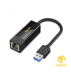 Cáp USB LAN Jasoz T-F109 (20cm) Đen/Trắng Tốc Độ 10/100/1000Mbps
