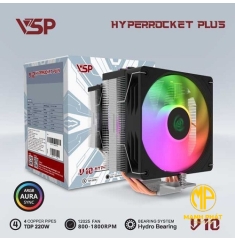 Tản Nhiệt Khí V10 HYPERROCKET PLUS Đen LED ARGB SYNC