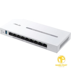 Switch Asus Gigabit PoE EBG19P + VPN wired Router. 8 PoE+ ports up to 123W , Up to 3 WAN ethernet ports + 1 USB WAN