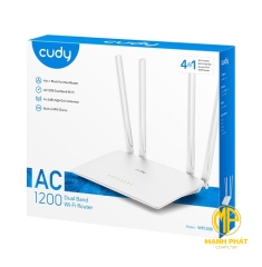Thiết bị mạng Wifi CUDY AC1200 Router WR1200 867Mbps at 5GHz