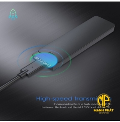 Box ổ cứng SSD M2 NVMe 0.15m Lention C9b