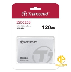 ổ cứng gắn trong 120GB SSD220S 2.5 SATA3 Transcend (Seq R/W: 500/300MB/s) TS120GSSD220S