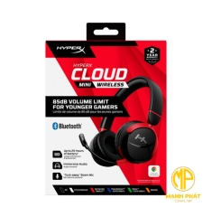 Tai nghe HP HyperX Cloud Mini Wireless-Black, White (7G8F1AA, 7G8F2AA)