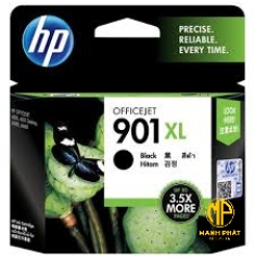 Mực in phun màu đen hiệu suất cao HP 901XL (CC654AA)