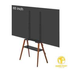 Khung treo TV chân gỗ Brateck FS36-44F-02 (43inch-65inch)
