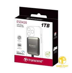 Ổ cứng di động SSD Transcend Magsafe (TS1TESD420C) 1TB 2000MB/s type C