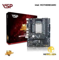Mainboard VSP H610M-4D4 | DDR4 Dual Channel 2 khe Ram