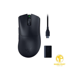 Chuột Gaming không dây Razer DeathAdder V3 Pro + HyperPolling Wireless Dongle Bundle (RZ01-04630300-R3WL)