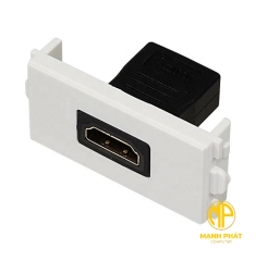 Đầu nối HDMI âm tường bằng nhựa màu trắng Ugreen (20317)