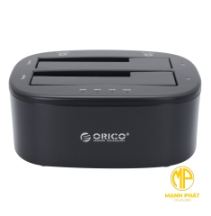 Hdd Docking Orico 2 Bays 2.5 - 3.5 Usb 3.0 Sata Iii (6228us3-Bk-Bp)