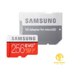 Thẻ nhớ MicroSD Samsung Evo plus - 256GB - Kèm Adapter - MB-MC256GA/APC