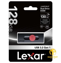 USB Lexar (LJDD300128G-BNBNG) JumpDrive Dual Drive D300 128GB 