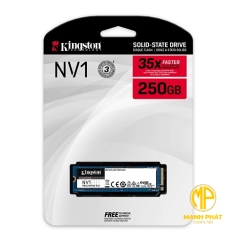 Ổ cứng SSD Kingston SNVS/250G NV1 NVMe PCIe Gen 3.0 x 4