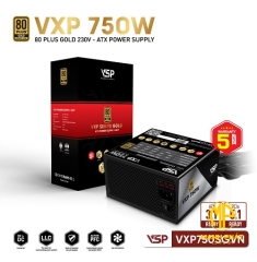 Bộ nguồn VSP VXP750SGVN 750W (CLEAResult 80 PLUS - Gold 230V EU Full modular)