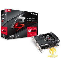 VGA ASROCK AMD Radeon RX 550 Phantom Gaming 4G (PHANTOM G R RX550 4G)