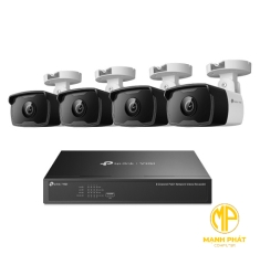 Bộ đầu ghi hình IPC 3MP Bullet & NVR PoE+ 8 kênh VIGI NK8P-B434I