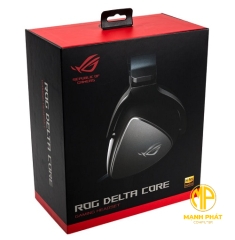 Tai nghe ASUS ROG DELTA CORE (90YH00Z1-B1UA00) 3.5mm ĐEN-XÁM 