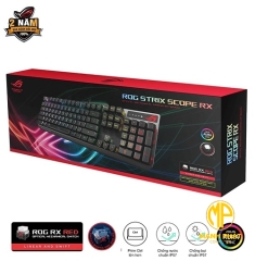 Bàn phím Gaming ASUS ROG STRIX SCOPE RX /BL (90MP0242-BKUA00)