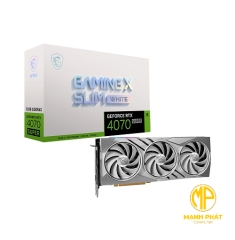VGA MSI RTX4070 Super 12GB Gaming X Slim White