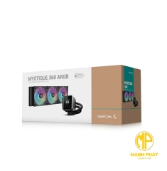Tản nhiệt nước AIO Deepcool Mystique 360 ARGB - Black (MYSTIQUE 360 ARGB)