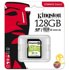 Thẻ nhớ Kingston 128GB SDHC Canvas Select 80R CL10 UHS-I Card| SDS/1286GB	