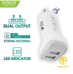 Củ Sạc Xe Hơi Rt-C06 2.4a6/3